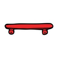 Cartoon Skateboard N72