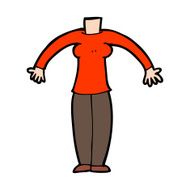 cartoon body (mix and match cartoons or add own photos) N88
