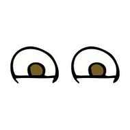 Cartoon Eyes N136