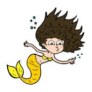 Cartoon Mermaid N71