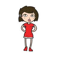 Cartoon Woman N52