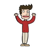 cartoon stressed man N78