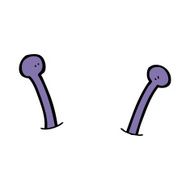 cartoon alien antennae N21