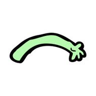 cartoon monster arm N126