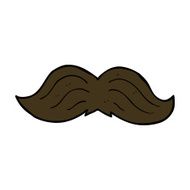 Cartoon Mustache N37