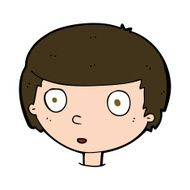 cartoon curious boy N41