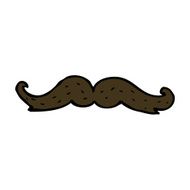 Cartoon Mustache N38