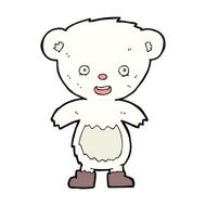Cartoon Polar Bear Cub N62