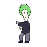 Cartoon Vampire N172