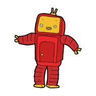 Cartoon Robot N291