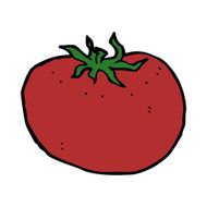 Cartoon Tomato N152