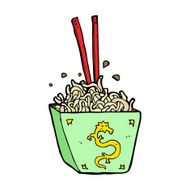 cartoon noodles in box N10