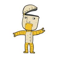 cartoon funny robot N87