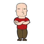 Cartoon Tough Guy N12