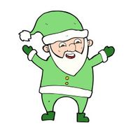 Cartoon Santa Claus N350