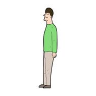 cartoon tall man N11