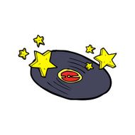 cartoon magic old vinyl record N9