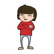 cartoon happy person N33