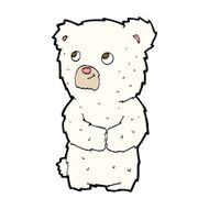 Cartoon Polar Bear Cub N65