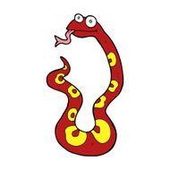 Cartoon Snake N191