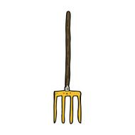 cartoon pitch fork N11