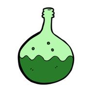 cartoon bubbling chemicals N26