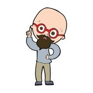 cartoon old man N32