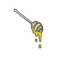 cartoon honey stick N11
