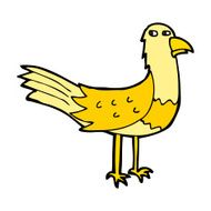 Cartoon Bird N390