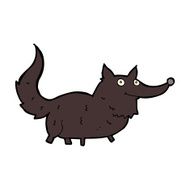 cartoon little dog N82