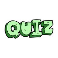 cartoon quiz sign N10
