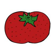 Cartoon Tomato N155