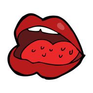 cartoon open mouth N19