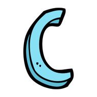 cartoon letter N138