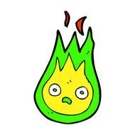 cartoon friendly fireball N19