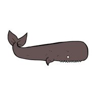 Cartoon Whale N87