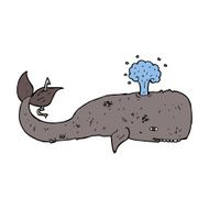 Cartoon Whale N88