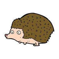Cartoon Hedgehog N30