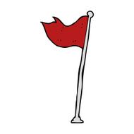 cartoon flag N14