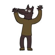 cartoon wolf man N52