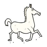 Cartoon Horse N76