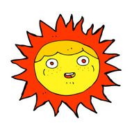 sun cartoon character N13