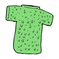 cartoon woolly tee N11