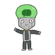 cartoon future robot N11