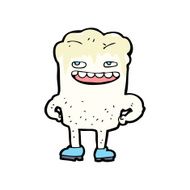 cartoon bad tooth N9
