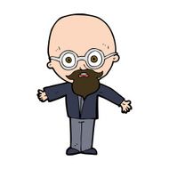 cartoon genius scientist N18