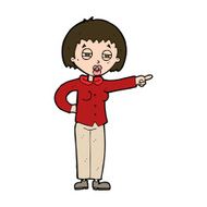 cartoon woman telling off N11