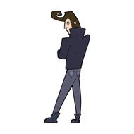 cartoon cool guy N15