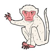 cartoon evil monkey N7