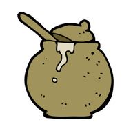 cartoon honey pot N13